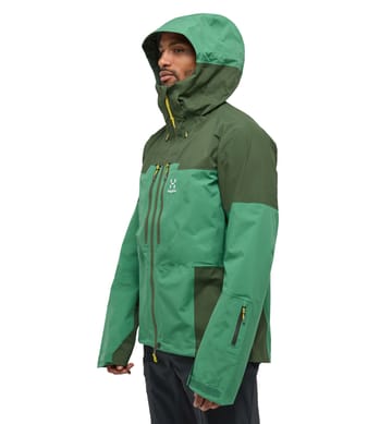 Spitz GTX Pro Jacket Men Seaweed Green/Dk Jelly Green