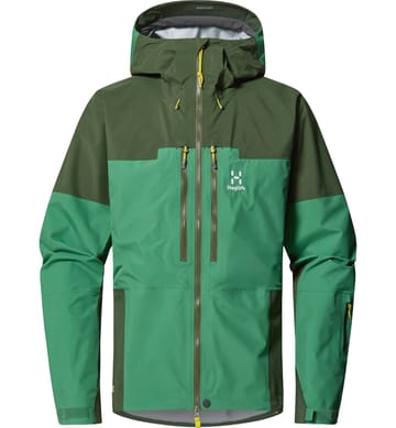 Spitz GTX Pro Jacket Men Seaweed Green/Dk Jelly Green