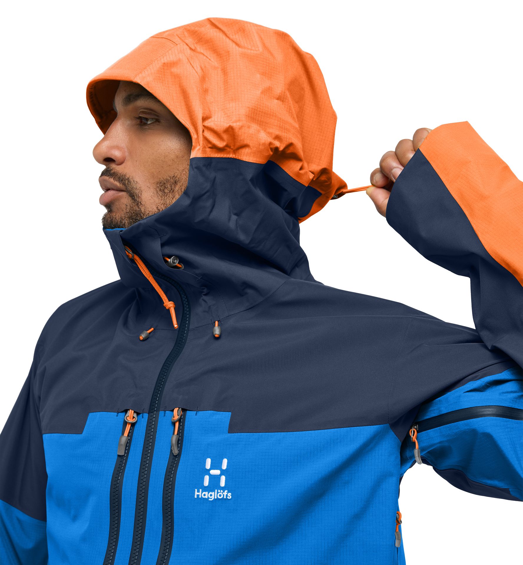 Spitz GTX Pro Jacket Men Electric Blue/Tarn Blue