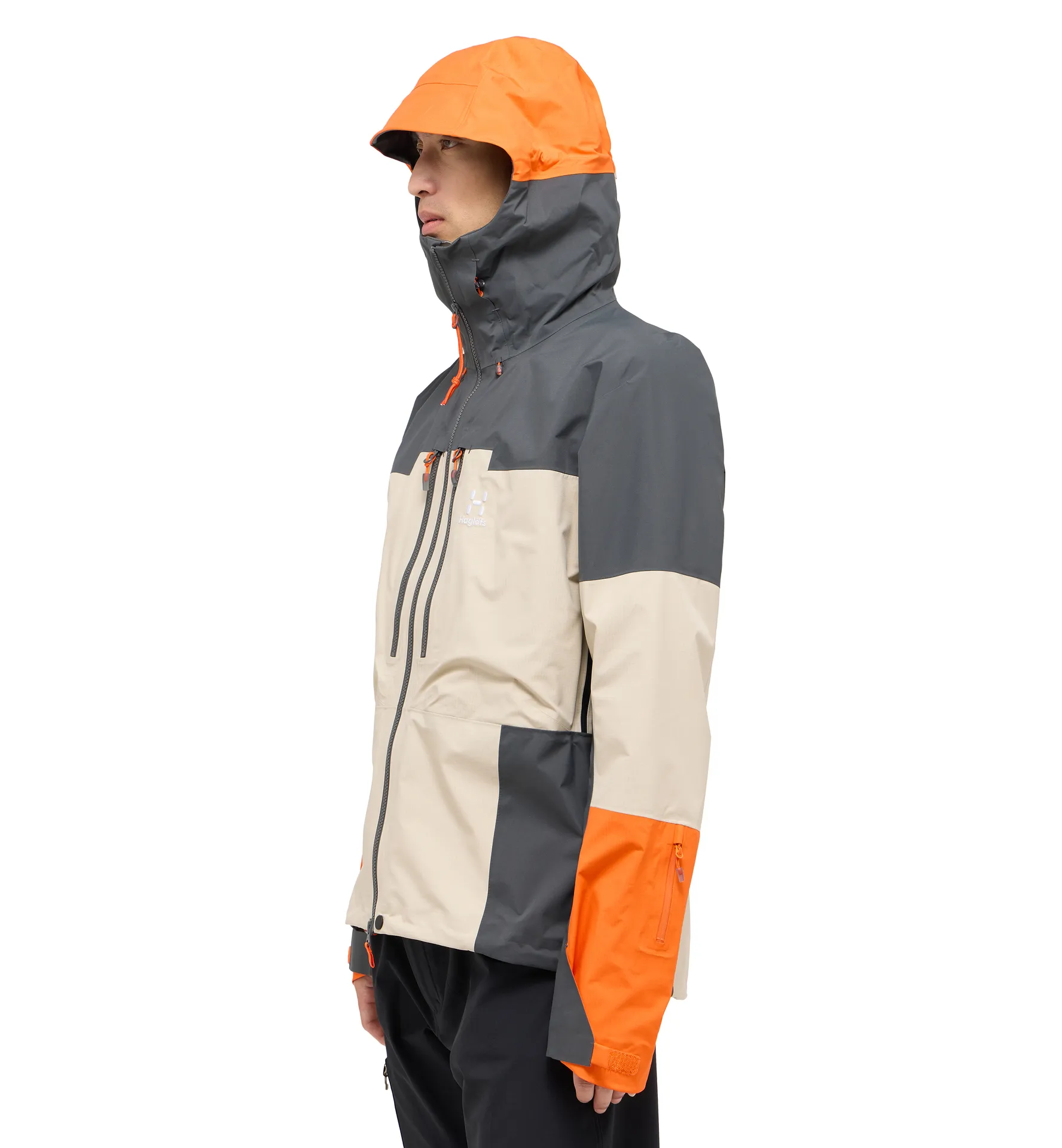 Spitz GTX Pro Jacket Men Chalk Beige/Magnetite