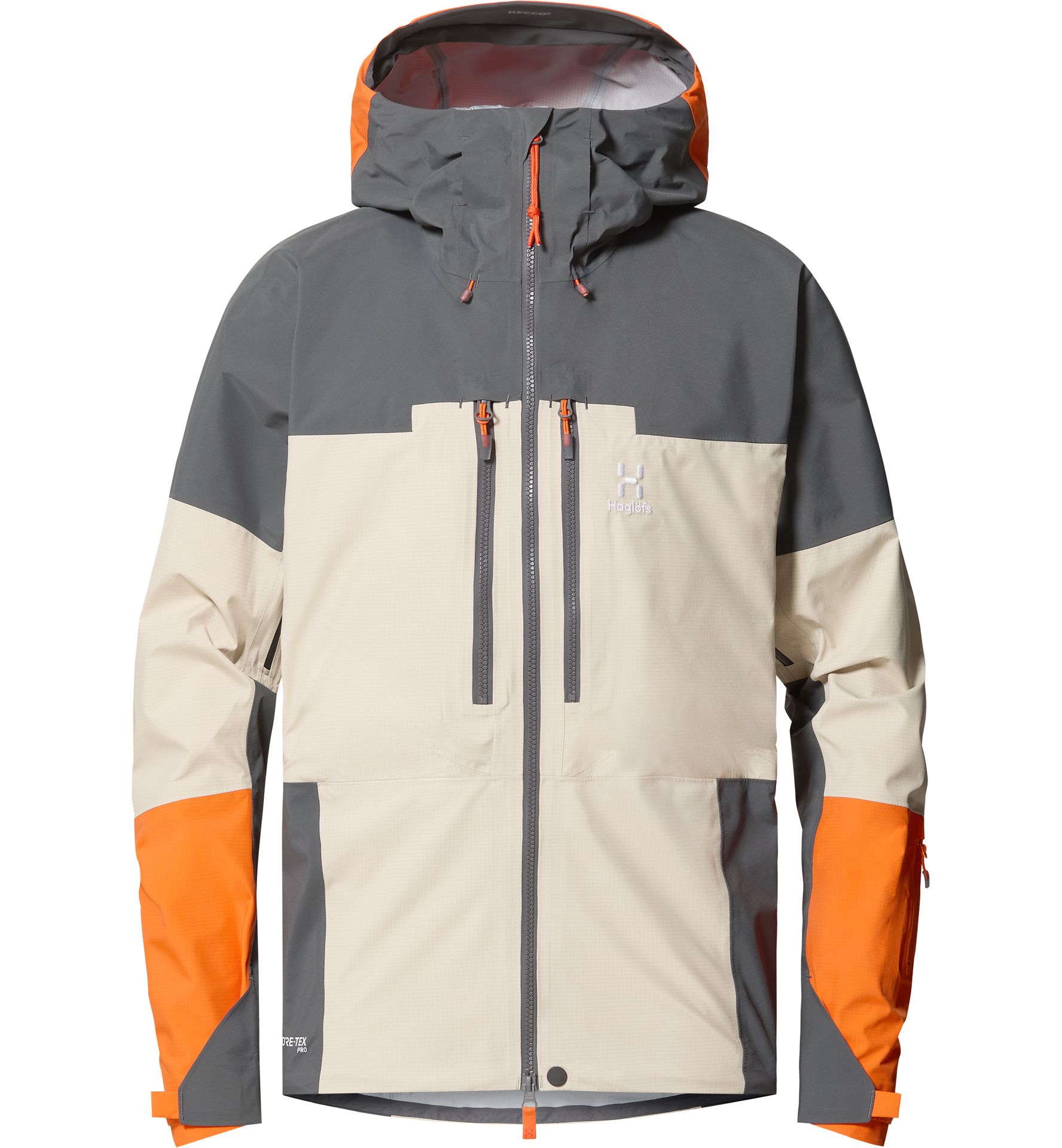 Spitz GTX Pro Jacket Men Chalk Beige/Magnetite