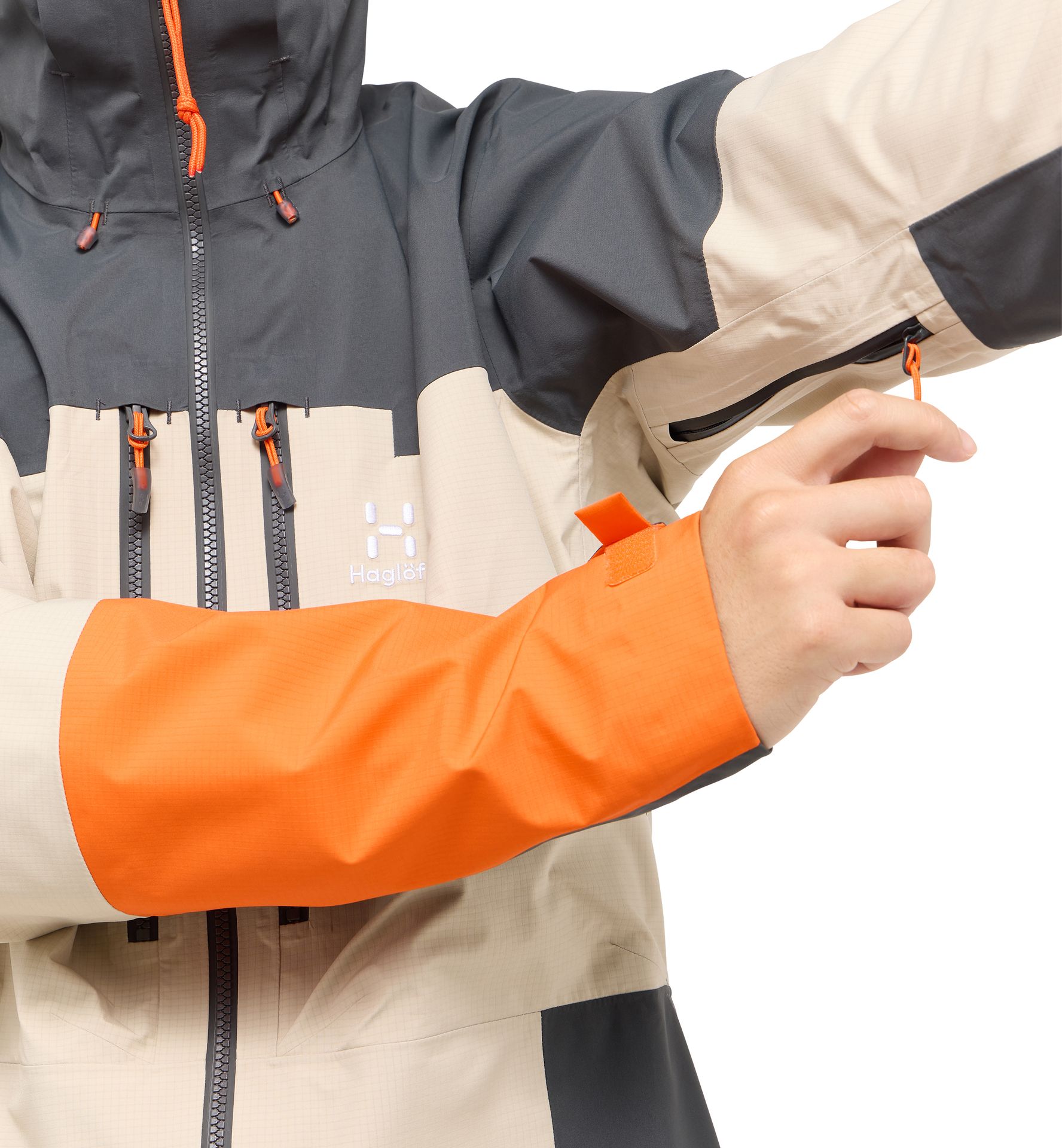 Spitz GTX Pro Jacket Men Chalk Beige/Magnetite