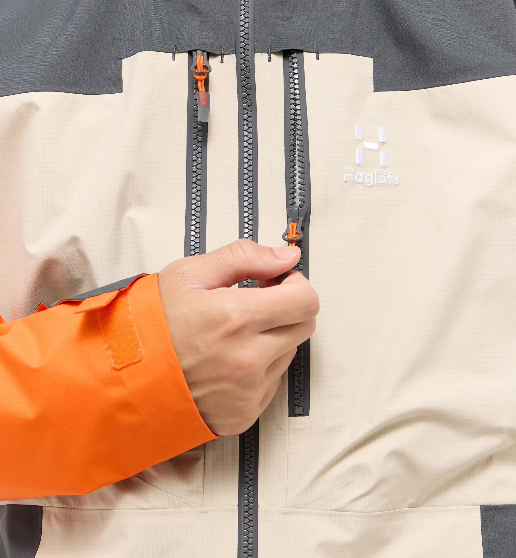 Spitz GTX Pro Jacket Men Chalk Beige/Magnetite