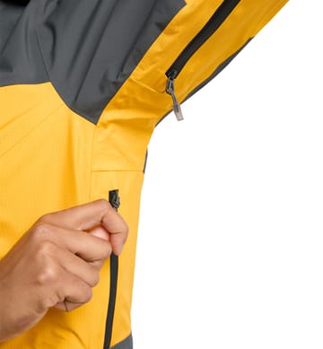 Spitz GTX Pro Jacket Women Sunny Yellow/Magnetite