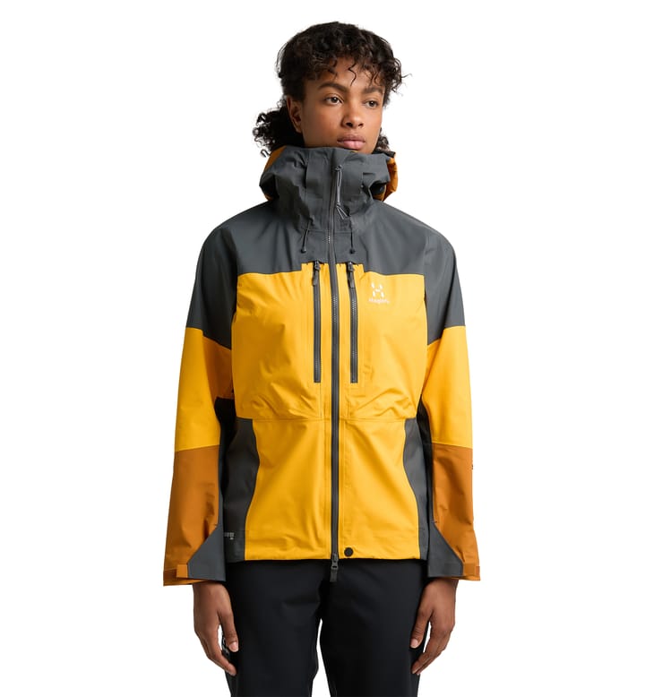 Spitz GTX Pro Jacket Women Sunny Yellow/Magnetite