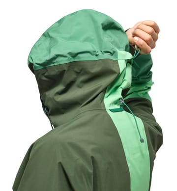 Spitz GTX Pro Jacket Women Mint Stone/Seaweed Green