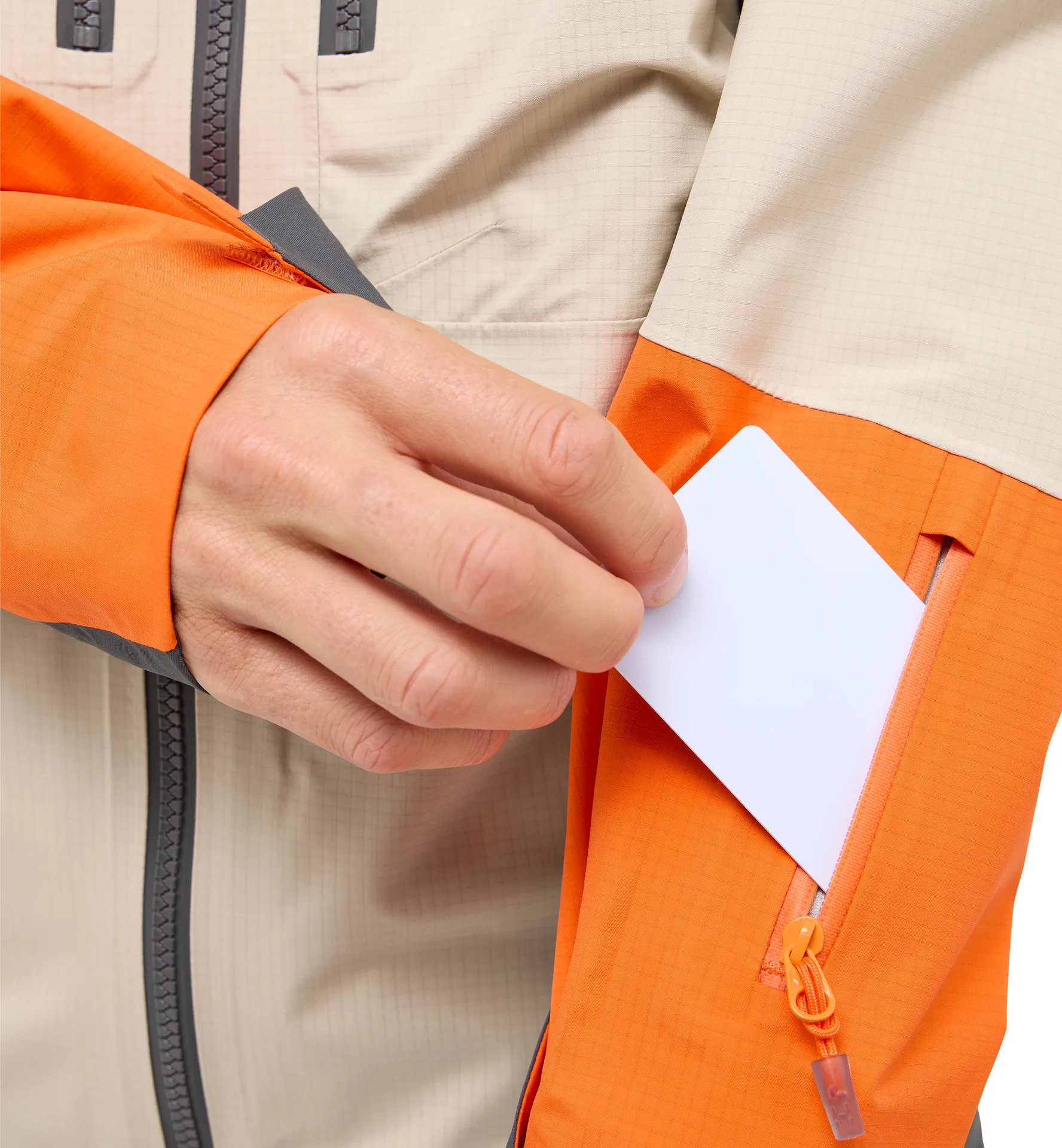 Spitz GTX Pro Jacket Women Chalk Beige/Magnetite