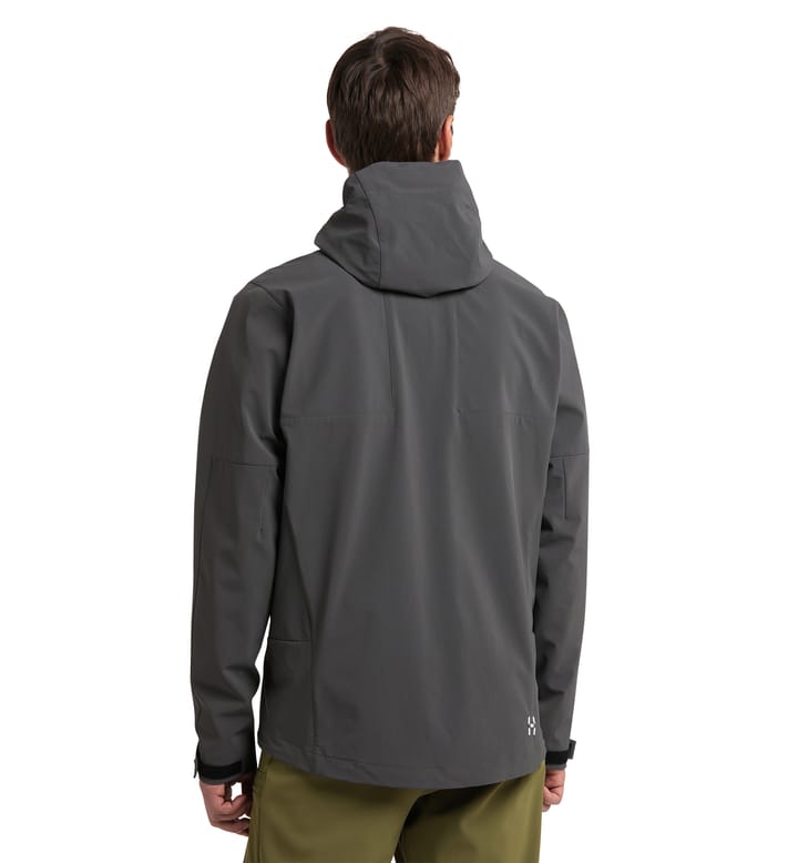 Roc Sight Softshell Jacket Men Magnetite