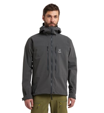 Roc Sight Softshell Jacket Men Magnetite