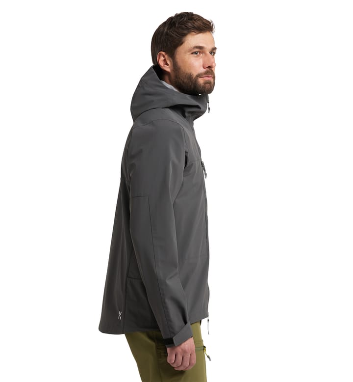 Roc Sight Softshell Jacket Men Magnetite