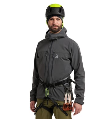 Roc Sight Softshell Jacket Men Magnetite