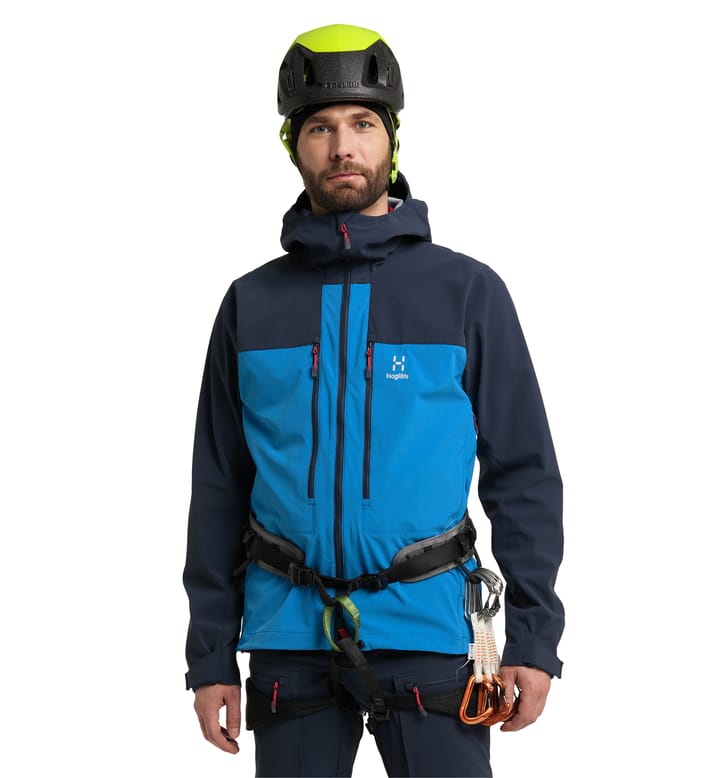 Roc Sight Softshell Jacket Men Nordic blue/Tarn blue