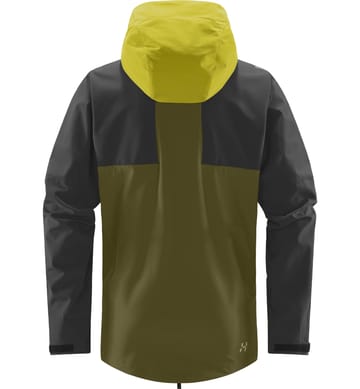 Roc Sight Softshell Jacket Men Olive Green/Magnetite