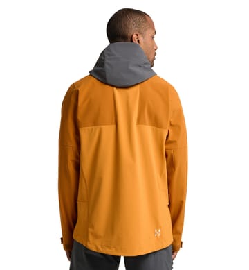 Roc Sight Softshell Jacket Men Desert Yellow/Golden Brown