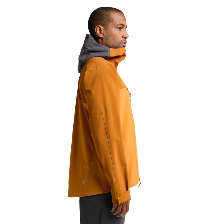 Roc Sight Softshell Jacket Men Desert Yellow/Golden Brown