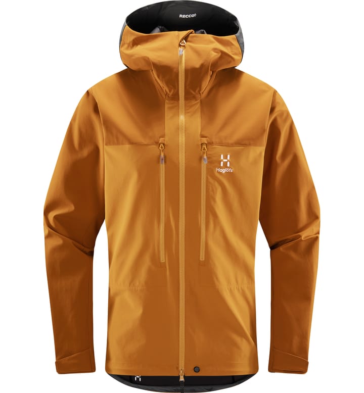 Roc Sight Softshell Jacket Men Desert Yellow/Golden Brown