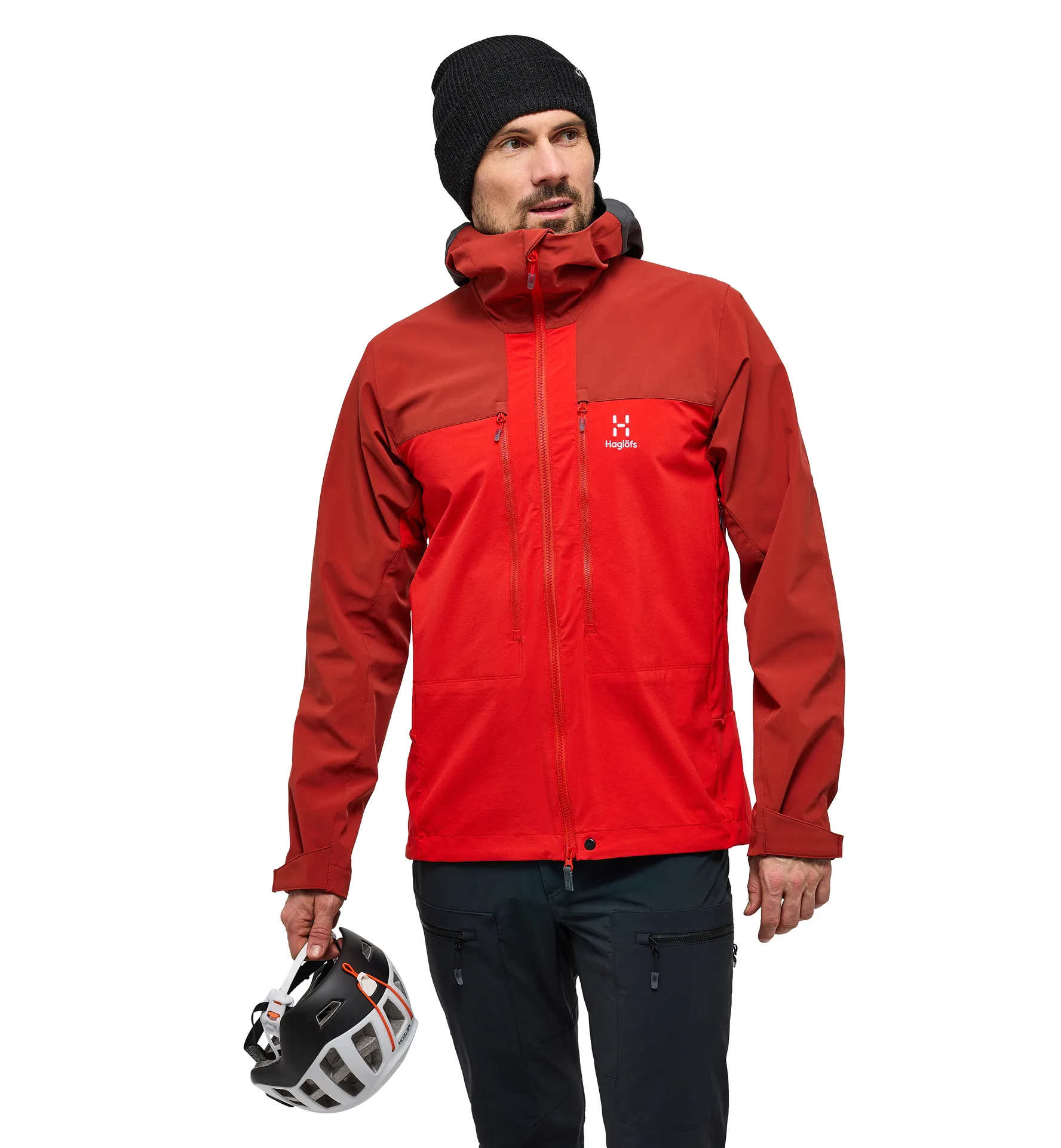 Roc Sight Softshell Jacket Men Zenith Red/Corrosion