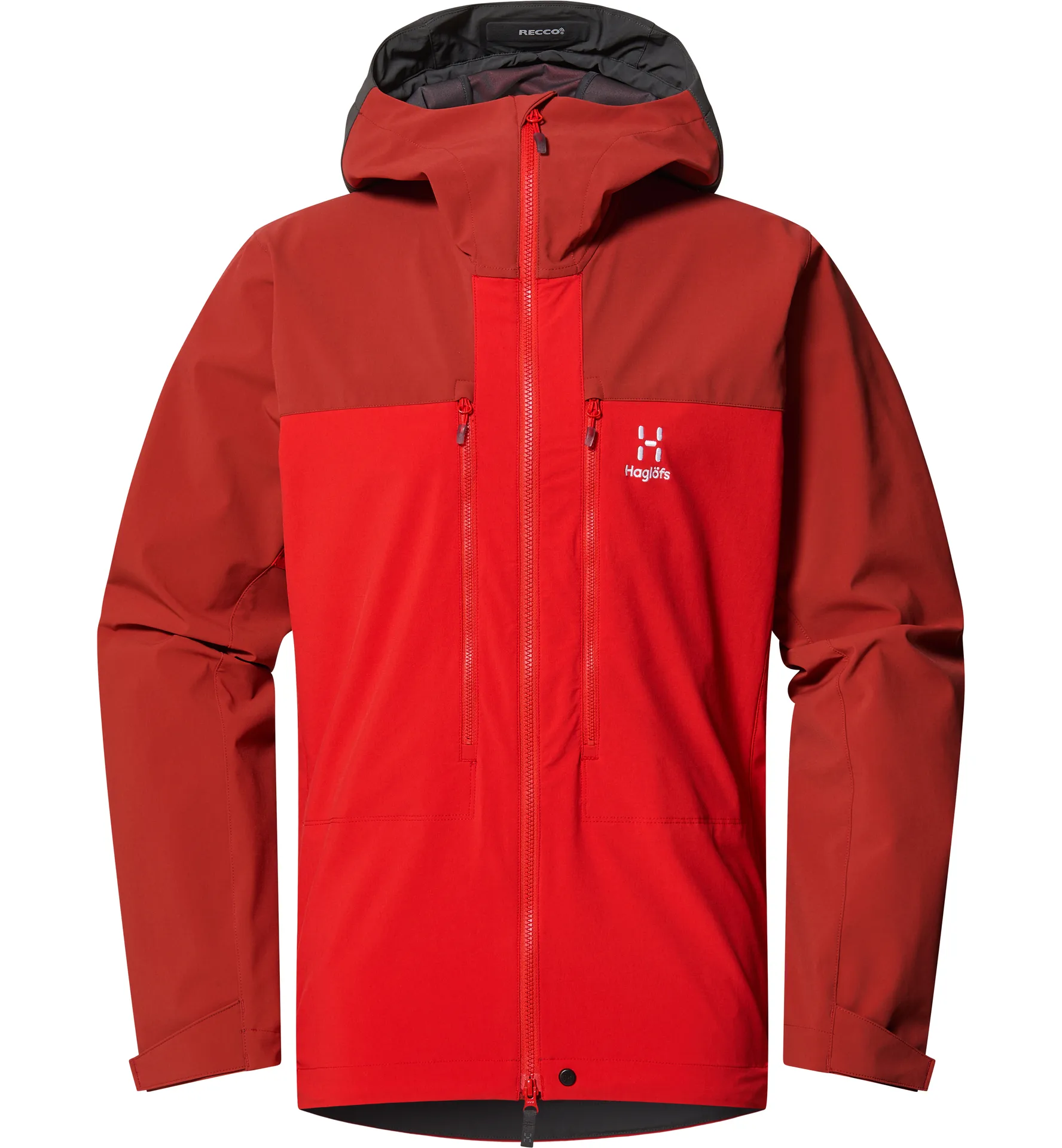 Roc Sight Softshell Jacket Men Zenith Red/Corrosion