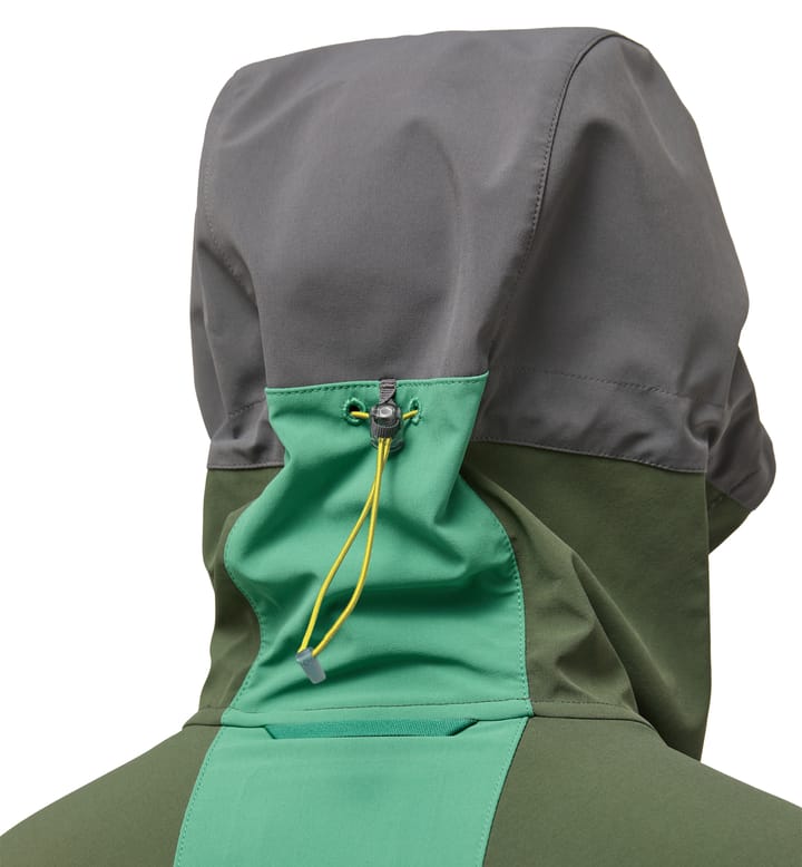 Roc Sight Softshell Jacket Men Dk Jelly Green/Seaweed Green