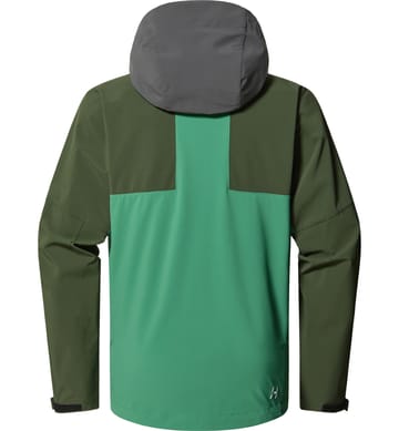 Roc Sight Softshell Jacket Men Dk Jelly Green/Seaweed Green