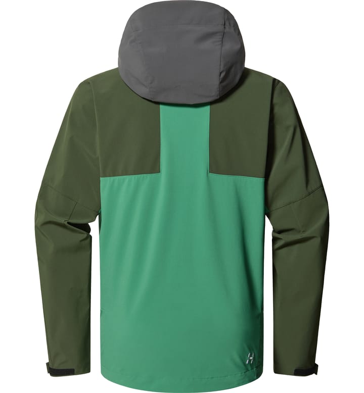 Roc Sight Softshell Jacket Men Dk Jelly Green/Seaweed Green
