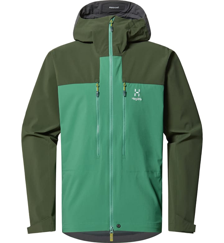 Roc Sight Softshell Jacket Men Dk Jelly Green/Seaweed Green