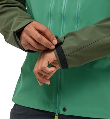 Roc Sight Softshell Jacket Men Dk Jelly Green/Seaweed Green