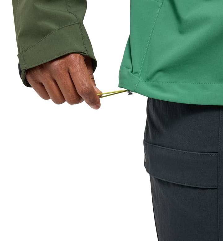 Roc Sight Softshell Jacket Men Dk Jelly Green/Seaweed Green