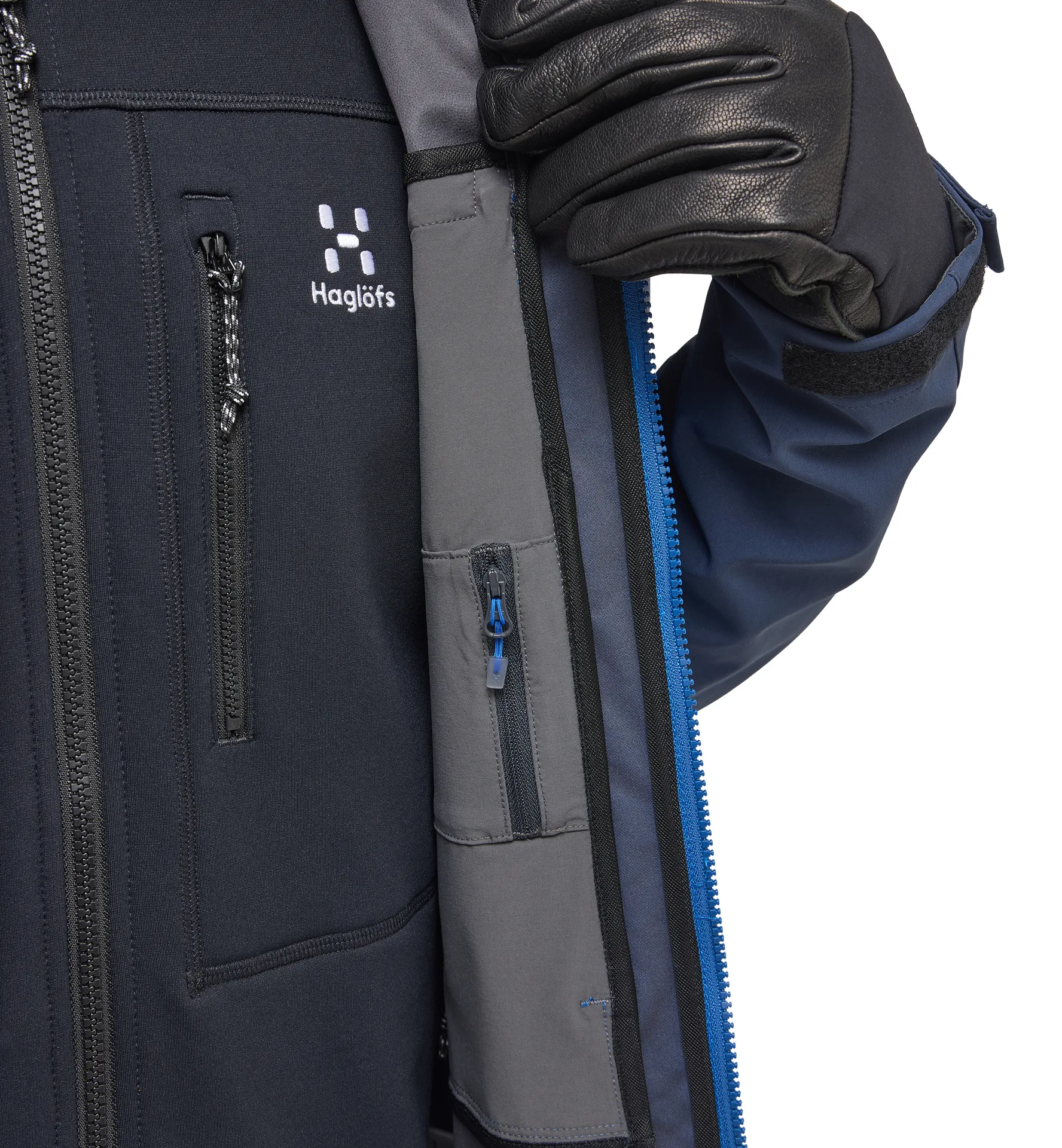 Roc Sight Softshell Jacket Men Electric Blue/Tarn Blue