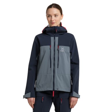 Roc Sight Softshell Jacket Women Steel Blue/Tarn Blue