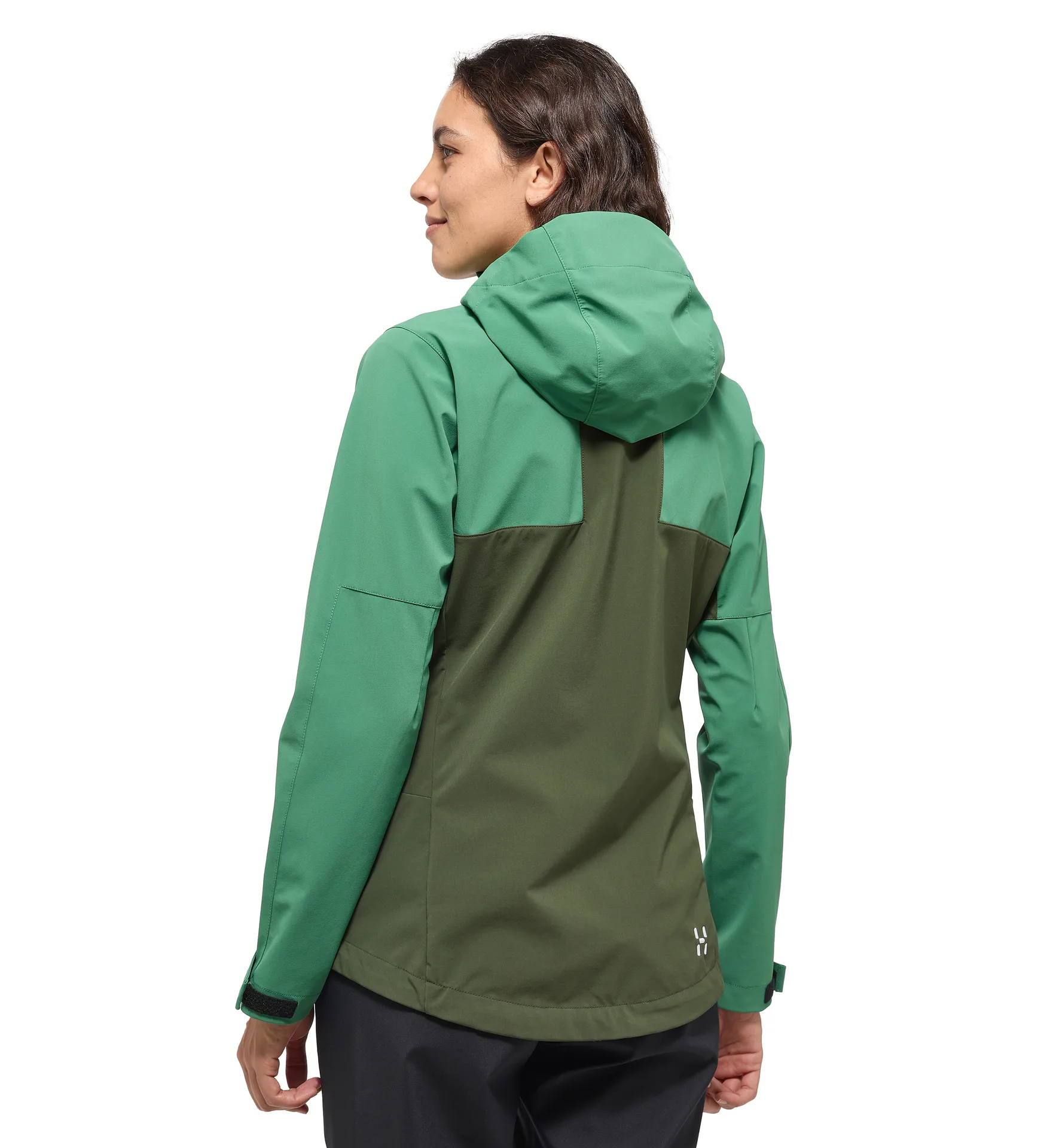 Roc Sight Softshell Jacket Women Seaweed Green/Dk Jelly Green
