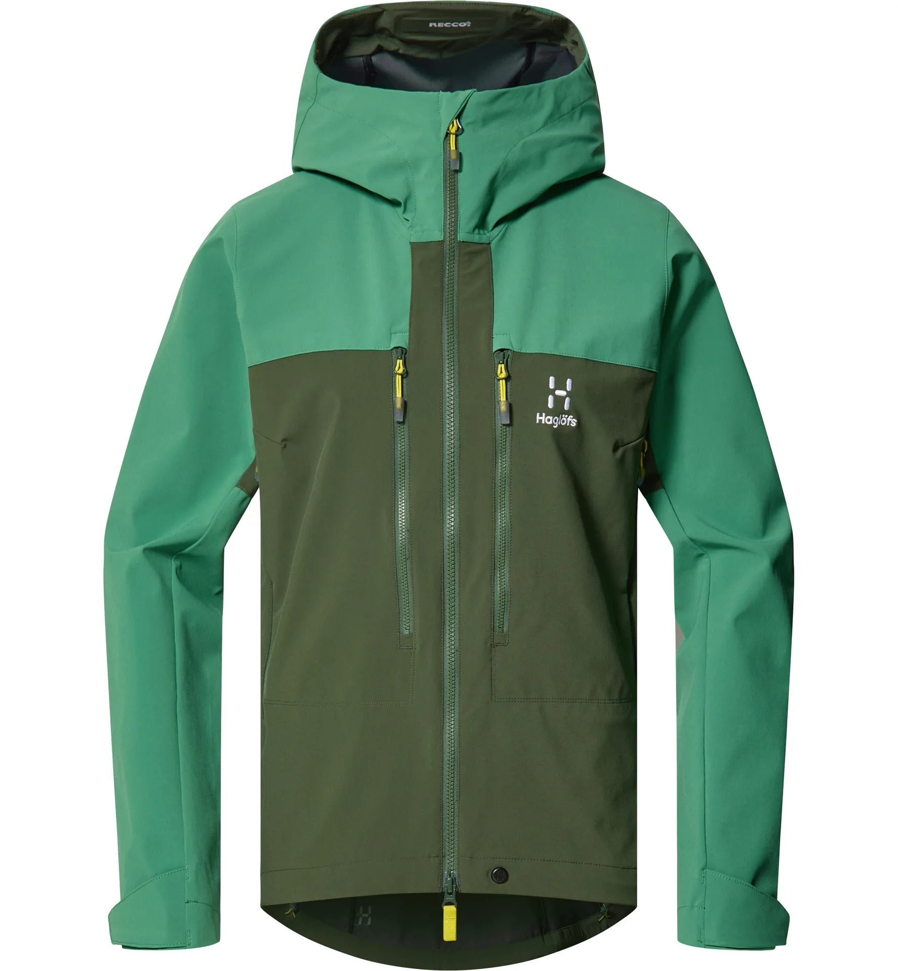 Roc Sight Softshell Jacket Women Seaweed Green/Dk Jelly Green