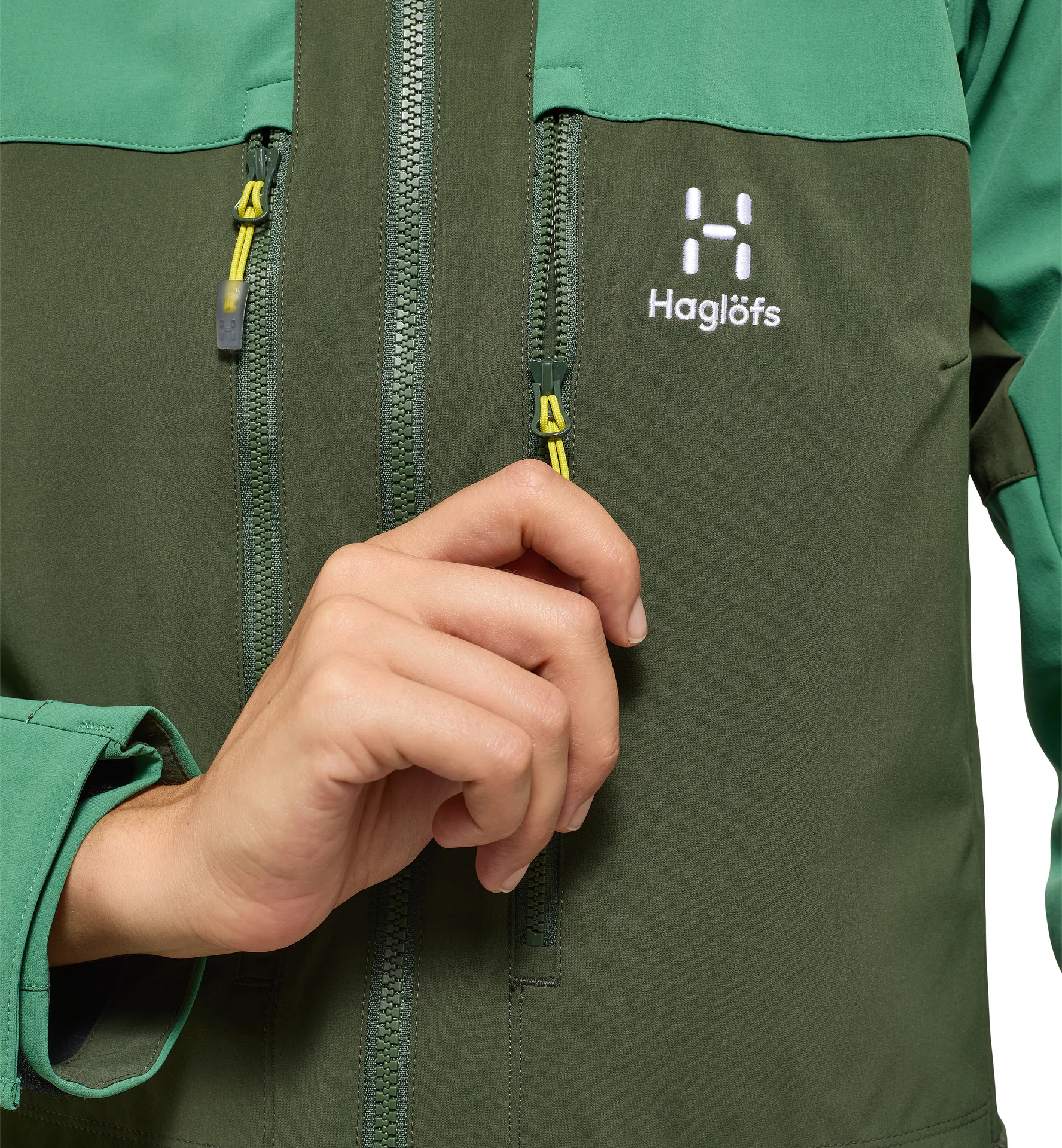 Roc Sight Softshell Jacket Women Seaweed Green/Dk Jelly Green