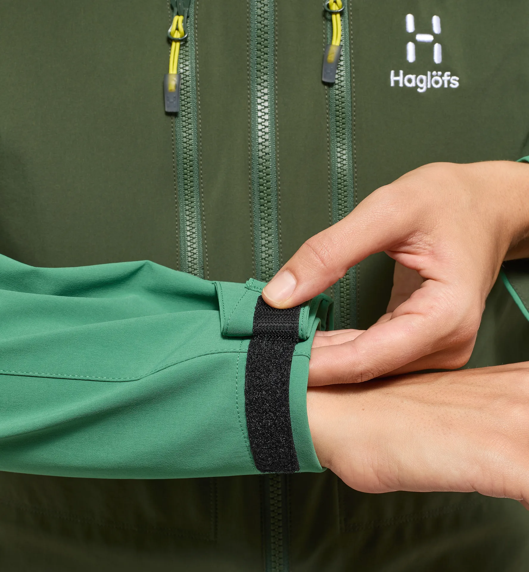 Roc Sight Softshell Jacket Women Seaweed Green/Dk Jelly Green