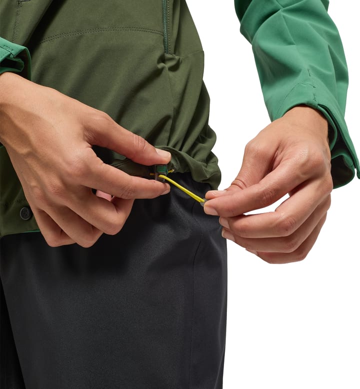 Roc Sight Softshell Jacket Women Seaweed Green/Dk Jelly Green