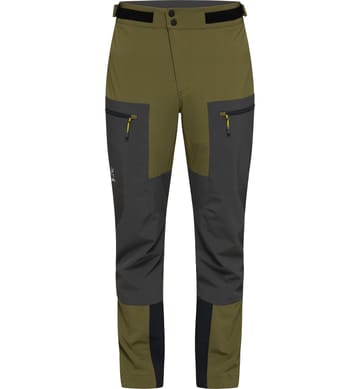 Roc Sight Softshell Pant Men Olive Green/Magnetite