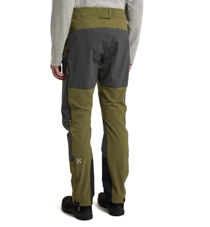 Roc Sight Softshell Pant Men Olive Green/Magnetite