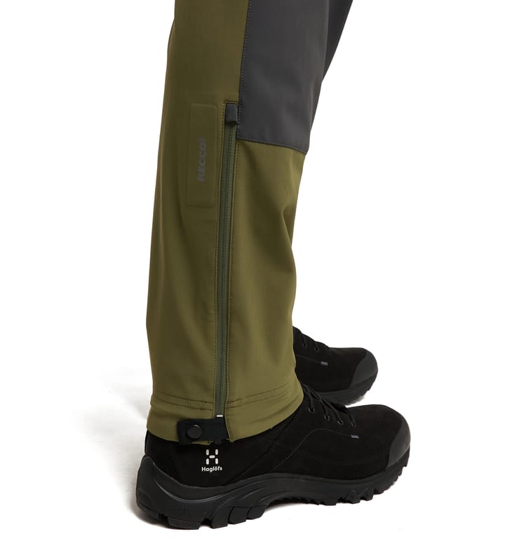 Roc Sight Softshell Pant Men Olive Green/Magnetite