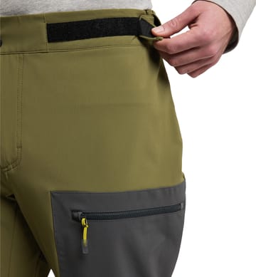 Roc Sight Softshell Pant Men Olive Green/Magnetite