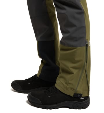 Roc Sight Softshell Pant Men Olive Green/Magnetite