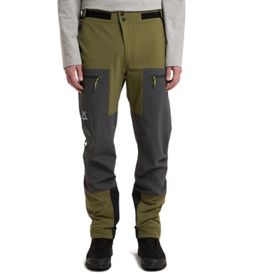 Roc Sight Softshell Pant Men Olive Green/Magnetite