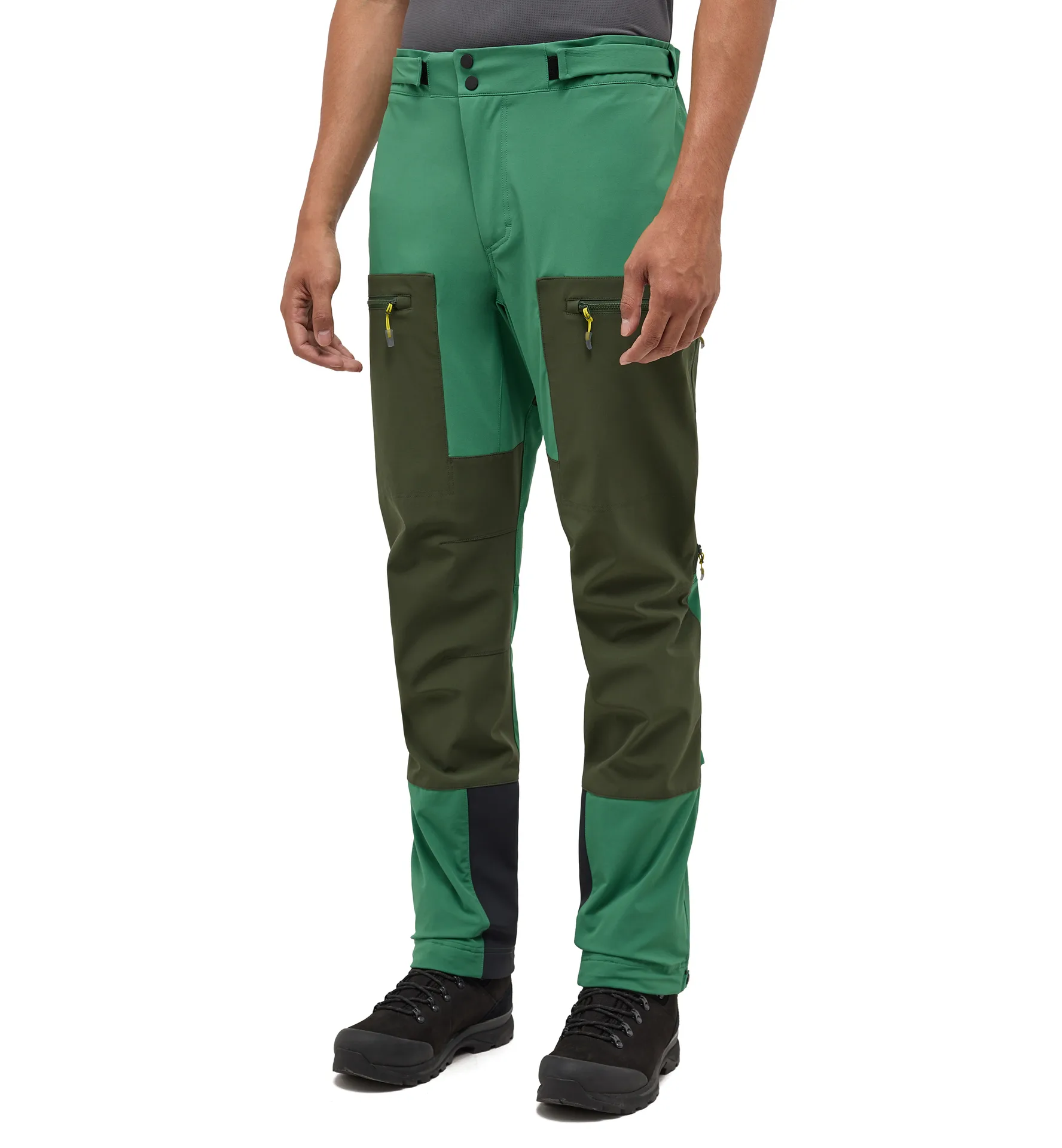 Roc Sight Softshell Pant Men Dk Jelly Green/Seaweed Green