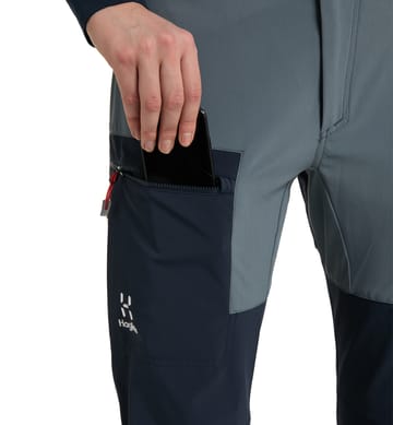 Roc Sight Softshell Pant Women Steel Blue/Tarn Blue