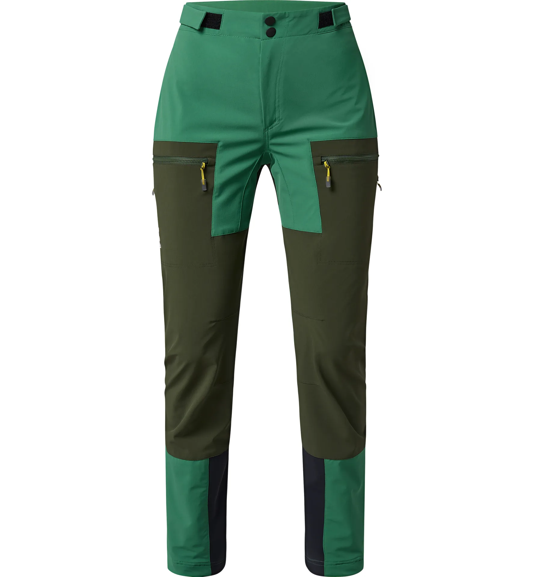 Roc Sight Softshell Pant Women Dk Jelly Green/Seaweed Green