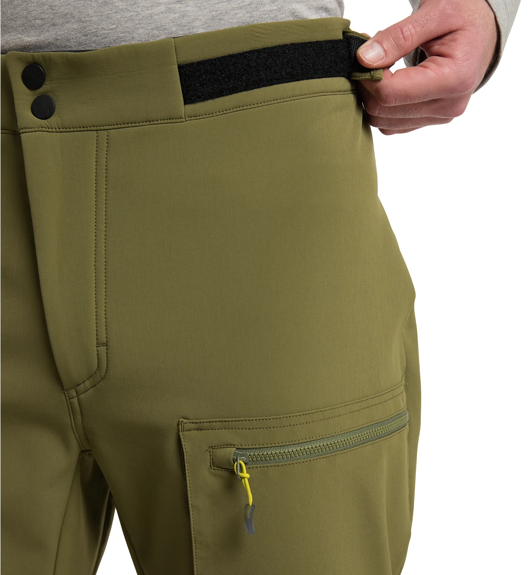 ROC Winter Softshell Pant Men Olive Green