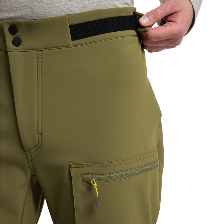 ROC Winter Softshell Pant Men Olive Green