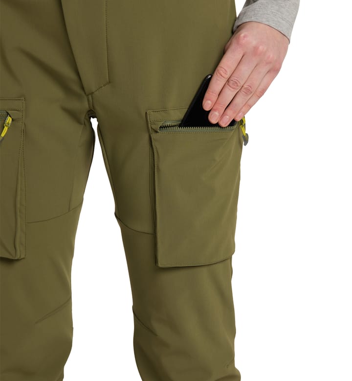 ROC Winter Softshell Pant Women Olive Green