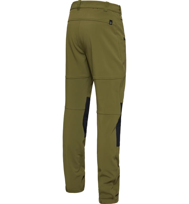 Chilly Softshell Pant Men Olive Green/True Black