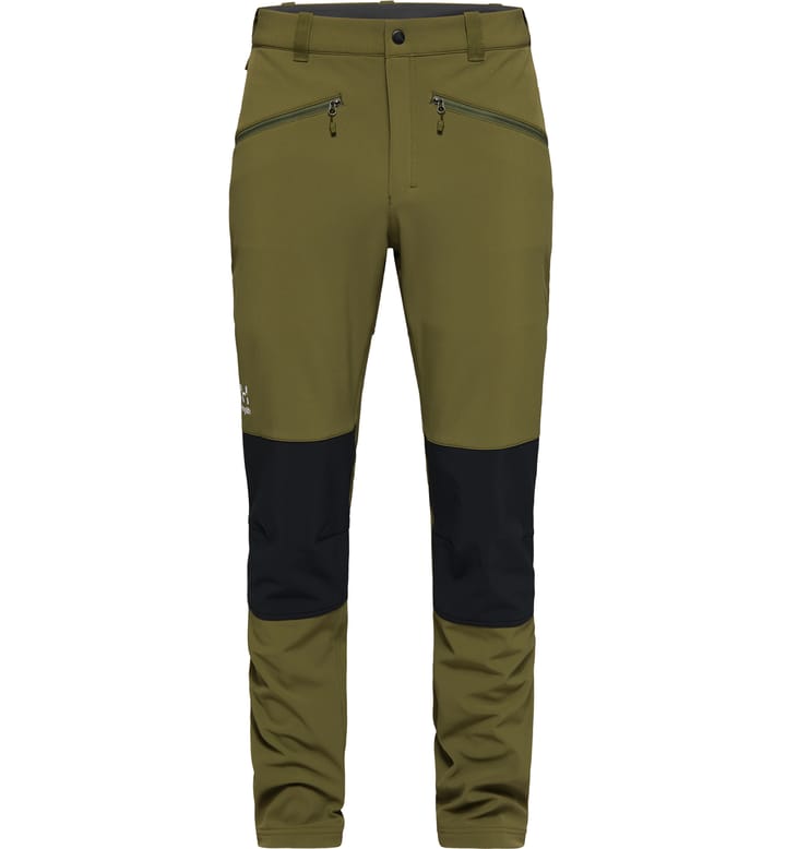 Chilly Softshell Pant Men Olive Green/True Black