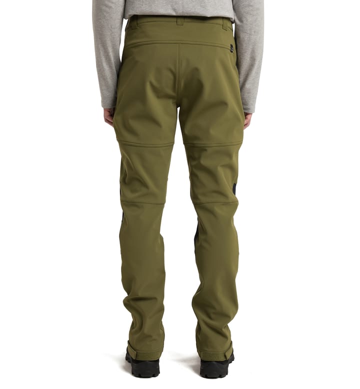 Chilly Softshell Pant Men Olive Green/True Black